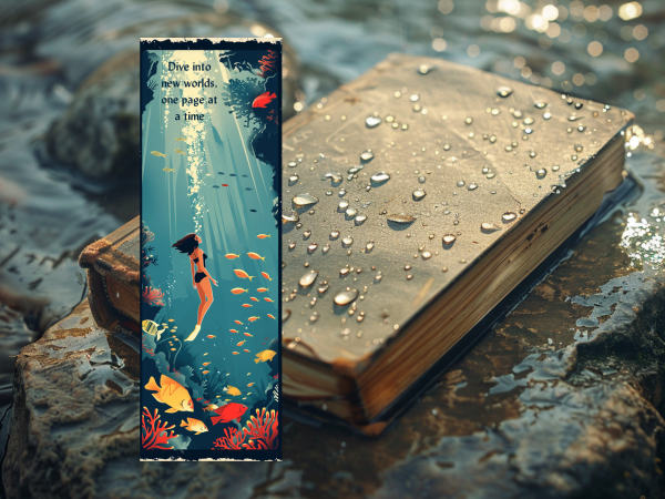 Bookmark ~ Dive into new Worlds ~ Charly Harper - Image 3