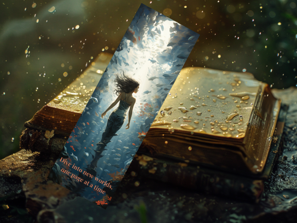 Bookmark ~ Dive into new Worlds ~ Hannah Yata - Image 4