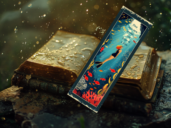 Bookmark ~ Dive into new Worlds ~ Charly Harper - Image 4
