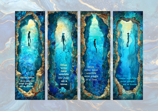 Bookmark ~ Dive into new Worlds ~ Kintsugi